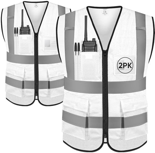 TICONN High Visibility Reflective Safety Vest by TICONN