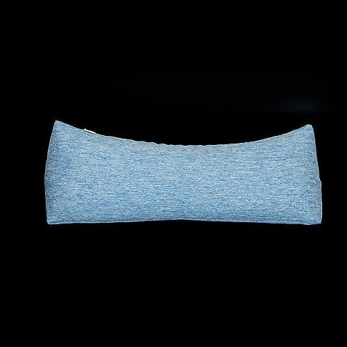 Buckwheat Neck Support Pillow Cervical Neck Cylinder Bolster Pillow, Buckwheat by GLORYSEASON