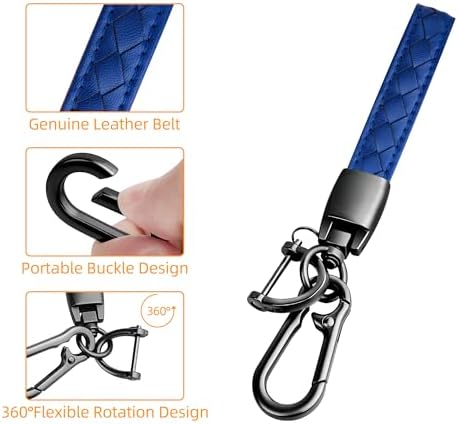 Soft Key Fob Cover with Keychain, 2021-2026 Chevy GMC Smart Key Protector - Image 6