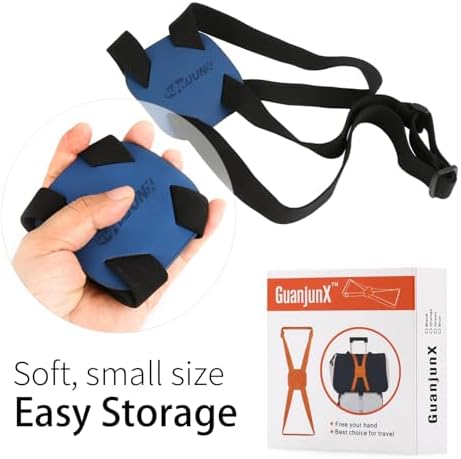 GUANJUNX Luggage Straps for suitcases, Bag Bungees Travel Accessories Belt - Image 2