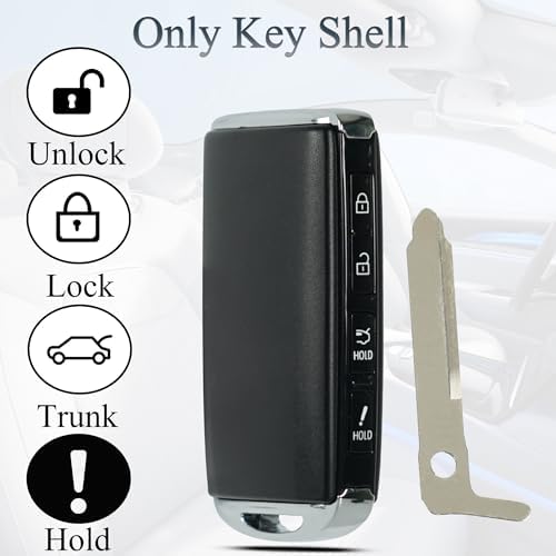 Key Fob Case Replacement Fits Mazda 3 6 CX-5 9 CX-30 3 MX-5 Miata 2019-2023 - Image 5