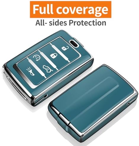 for Jeep Key Fob Cover with Keychain Soft Full Protection Key Shell Compatible - Image 3