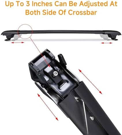 Roof Rack Crossbars Fits VW Atlas 2017-2025 - Image 4