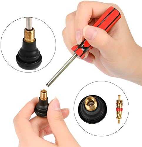 FOCCTS 17PCS Tire Valve Stem Tool Puller and Installer Kit, Single Head Tire - Image 5