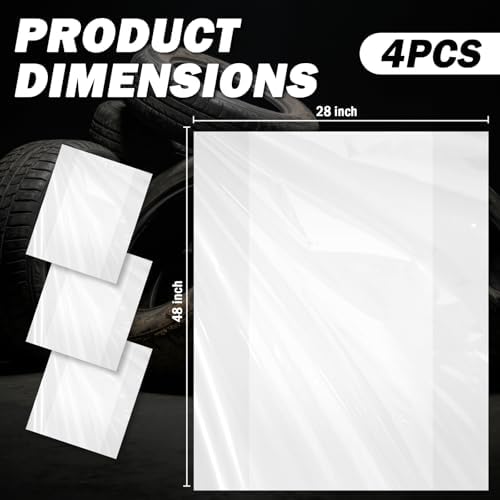 4PCS Disposable Extra Large Tire Bag - Image 2