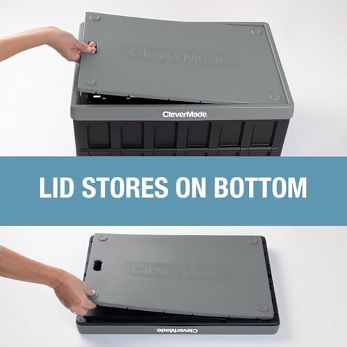 Collapsible Storage Bin - 62L - Obsidian - Image 6
