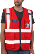 Dib Safety Hi Vis Reflective Safety Vest by HighVisibilityWorkwear