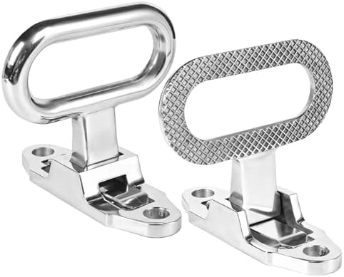 2 Pcs Folding Step for Vehicles, 304 Stainless Steel Door Steps - Image 2