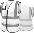 TICONN High Visibility Reflective Safety Vest by TICONN