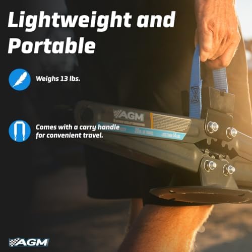 AGM Scissor Jack – 2, 000 lb Impact-Rated Lift - Image 5