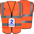 XPCARE Reflective Safety Vests For Women Men, High Visibility Security Vest by XPCARE