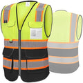 TICONN High Visibility Reflective Safety Vest by TICONN