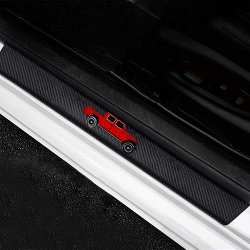 4 Pieces Car Door Sill Protector fit - Image 3