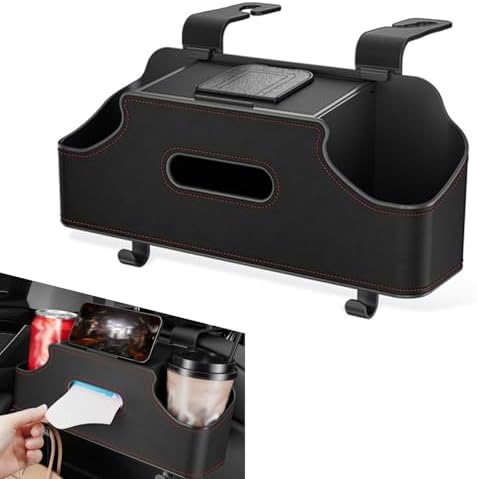 1 PC Car Seat Back Storage Box, 11.42" x 3.35" x 4.92" Hanging Fashionable by Unknown