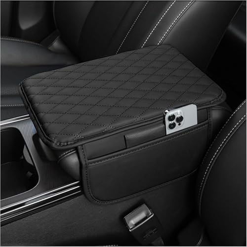 Stacool Upgraded Car Center Console Cover, Microfiber Leather Car Armrest Cover by Unknown