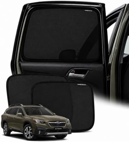 Car Window Shades for 2021-2025 Subaru Outback Rear Window Mesh Sun Shade by Unknown