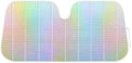 BDK Iridescent Mermaid, Hologram Foil, Chameleon Front Windshield Sun Shade by BDK