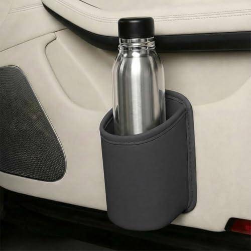 Craedli Car Door Cup Holder, Clip-On Back Seat Hanging Storage Bag by Unknown