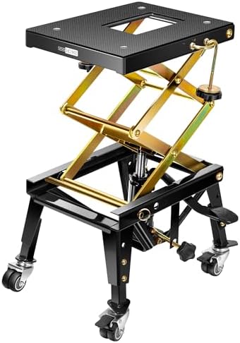 VIVOHOME 350 Lbs Hydraulic Motorcycle Lift Table Motorcycle Scissor Jack by VIVOHOME