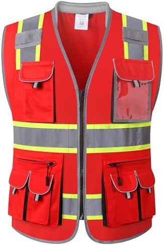 JKSafety Reflective Safety Vest by JKSafety