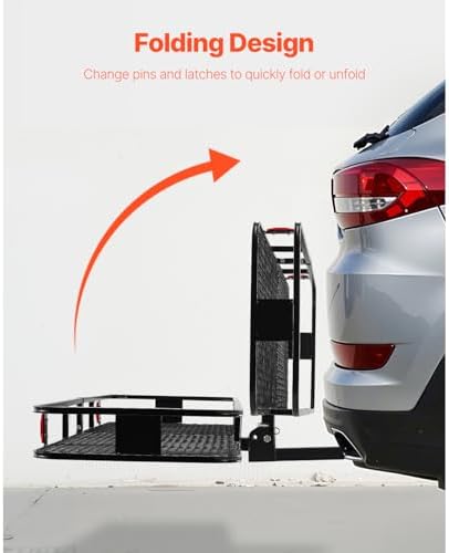 VEVOR 70" x 30" x 6", Hitch Cargo Carrier, 500 lbs Capacity - Image 5