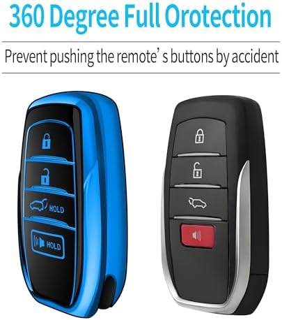 Tukellen for Toyota Key Fob Cover TPU Soft Case for 2025-2026 Camry 4 Runner - Image 4