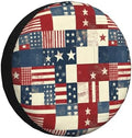 Flag Spare Tire Cover Waterproof Wheel Cover 14 Inch Universal Fit by Unknown