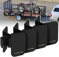 4 Pack E Track Wheel Chock, E Track Wheel Chock & Strap Kit, Motorcycle Trailer by ruirubro