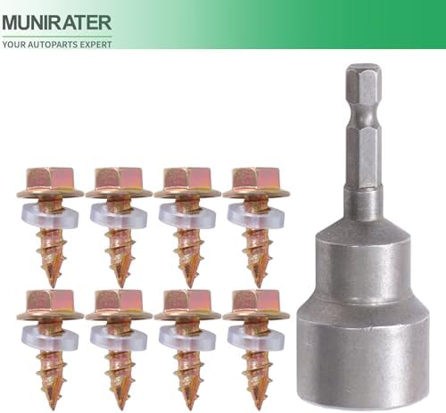 munirater RV Trailer Stabilizer Leveling Scissor Jacks 2-Pack 6600lbs - Image 6