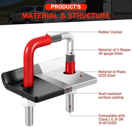 BOYISEN Anti Rattle Hitch Tightener - Image 5