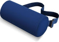 CushZone Lumbar Roll Support Pillow, Memory Foam Back Cushion by CushZone