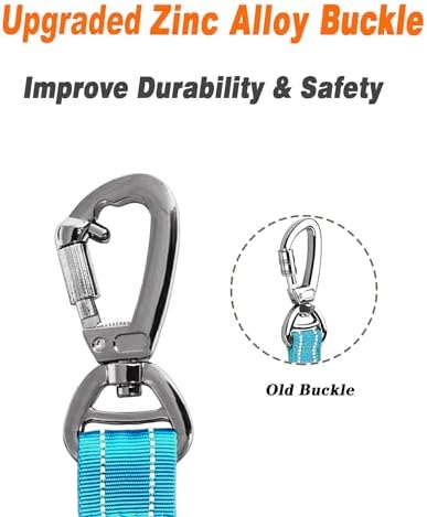 AUBELL Tactical Dog Leash Heavy Duty, 4-6ft No Pull Bungee Leash - Image 5