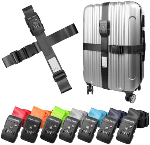 Travel Inspira Anti-Theft Suitcase Belt by TravelInspira