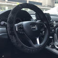 KAFEEK Warm Plush Steering Wheel Cover, Elastic Winter 15 Inch by KAFEEK