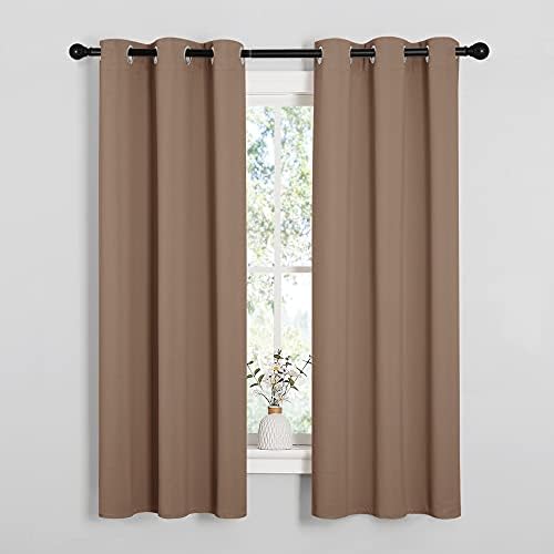 NICETOWN Cappuccino Blackout Curtains - Image 2
