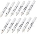 Zerodeko 12pcs White Wax Tire Marker Pen by Zerodeko