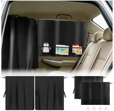 3PCS Car Privacy Curtains Kit, 2026 Upgraded Car Curtains by Unknown