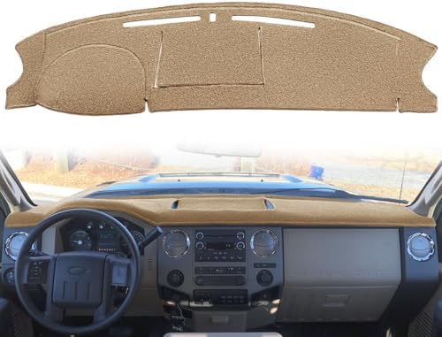 Yiz Dash Cover Mat for Ford Super Duty F250 F350 F450 F550 J238 by YIZ