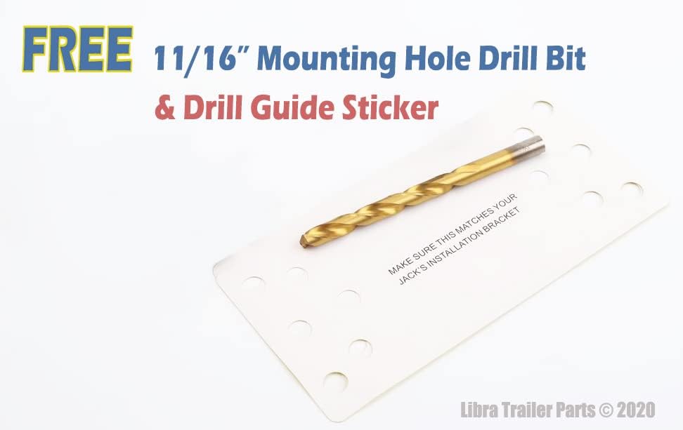 LIBRA Set 2 True HD 9000# 24" RV Trailer Stabilizer Leveling Scissor Jacks - Image 5