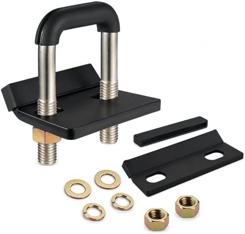 Heavy Duty Anti-Rattle Hitch Tightener Clamp, 1.25" & 2" Hitch Stabilizer by Unknown