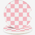 Ceramic Car Coasters – Absorbent Car Cup Holder Coaster Set by lethooly