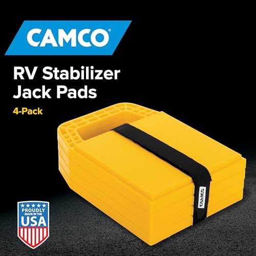 Camco RV Stabilizing Jack Pads - Image 2