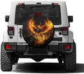 KiuLoam Fire Phoenix Spare Tire Cover by KiuLoam