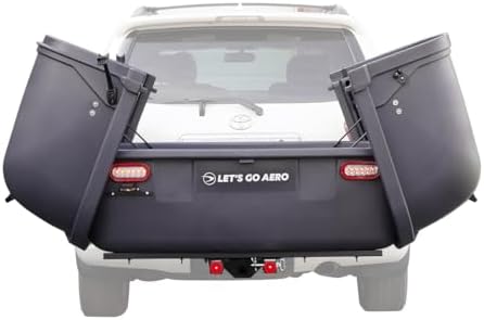 Let's Go Aero GearSpace Slideout Hitch Cargo Carrier -Dark Gray - Image 6