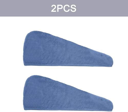 MaopaoBeauty 2 Pack Microfiber Hair Towel Wrap - Image 3