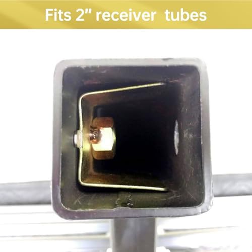 Anti-Rattle Hitch Pin Shim Device, Fits 2-Inch Receiver, 1/2-In Hole - Image 4