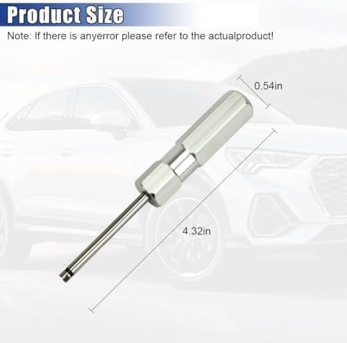 Valve Core Removal Tool, 4.3" Heavy Duty No Scratch Long Tire Valve Stem - Image 2