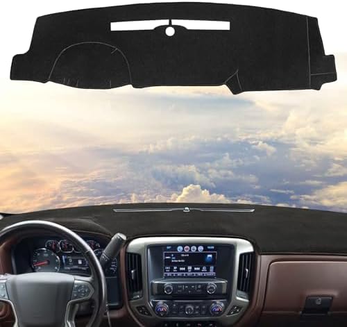 SKYLOTEC Dash Cover for Chevy Silverado 2014-2018/GMC Sierra 1500 by SKYLOTEC