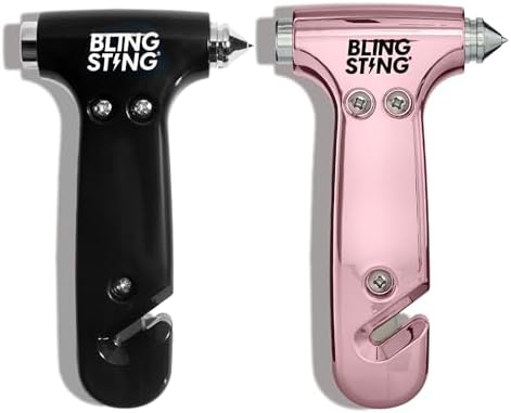 BLINGSTING Car Emergency Escape Hammer, Seatbelt Cutter, Window Breaker Tool by BLINGSTING