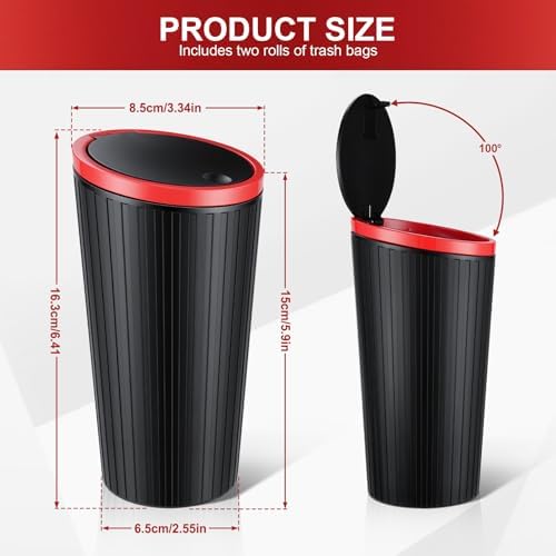 SINGARO 2PCS Car Trash Can - Image 2